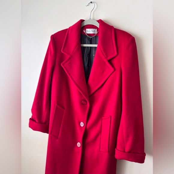 Vintage Ashley Scott Women’s Petite 100% Pure New Wool Coat - Picture 6 of 13